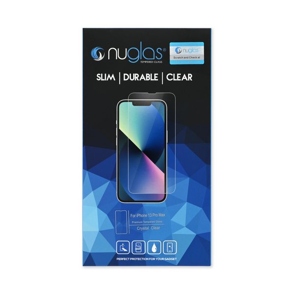 NuGlas Tempered Glass Screen Protector for iPhone 13 Pro Max iFixit Store