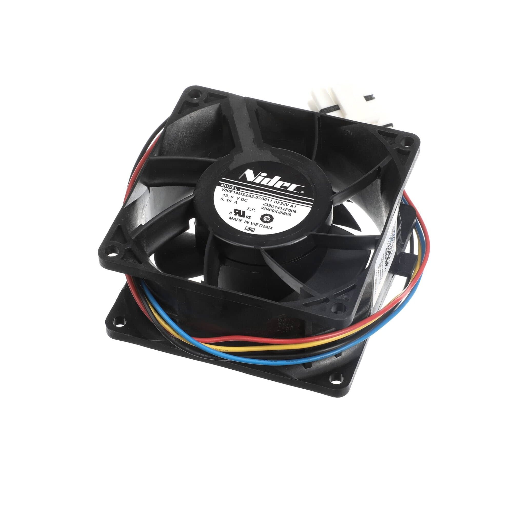 GE Refrigerator Evaporator Fan Motor - WR60X26866