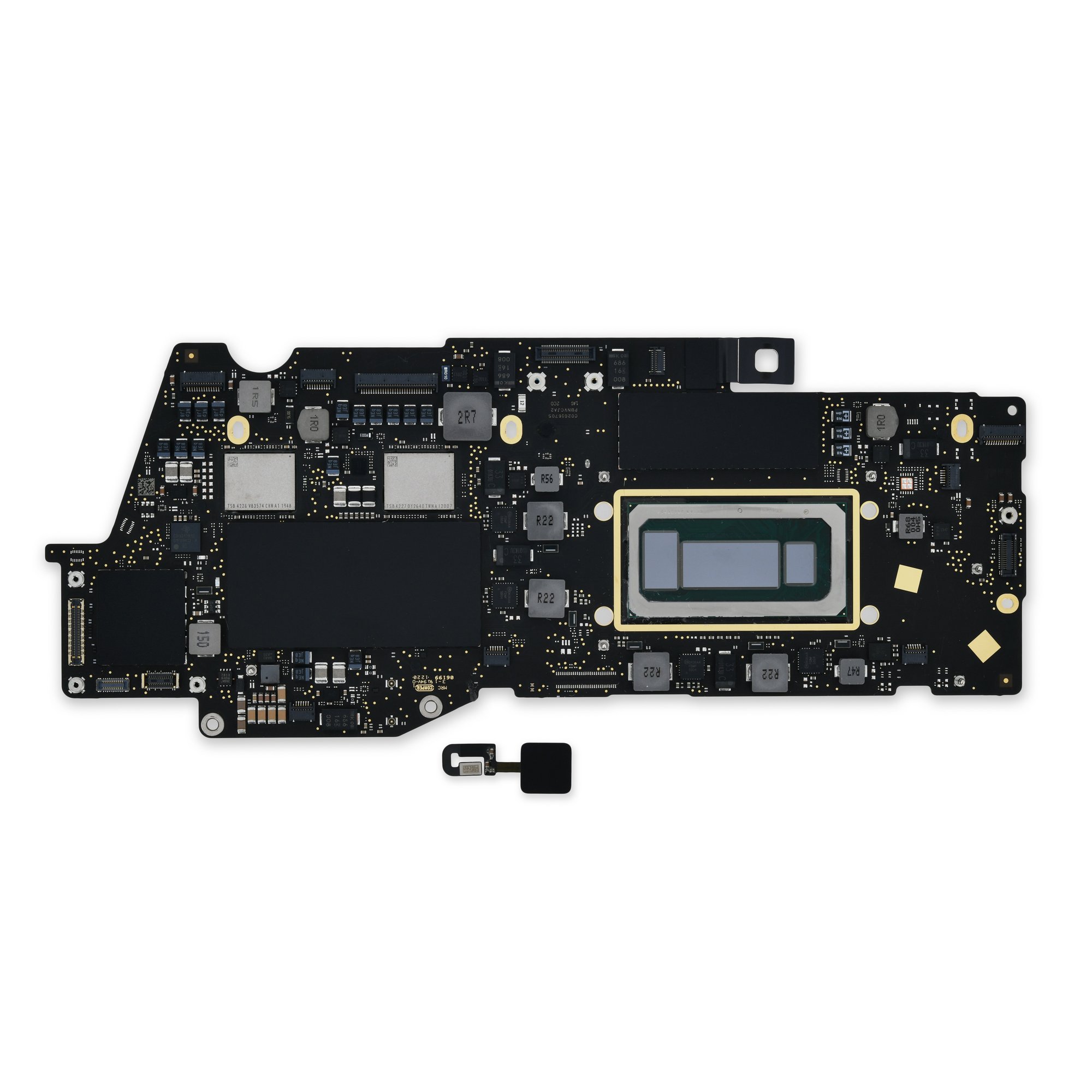 MacBook Pro 13" (A2289, 2020) 1.4 GHz Logic Board with Paired Touch ID Sensor