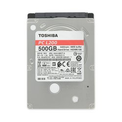 500 GB 5400 RPM 2.5" Hard Drive