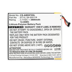 Amazon Fire HD 10 (5th Gen) Battery