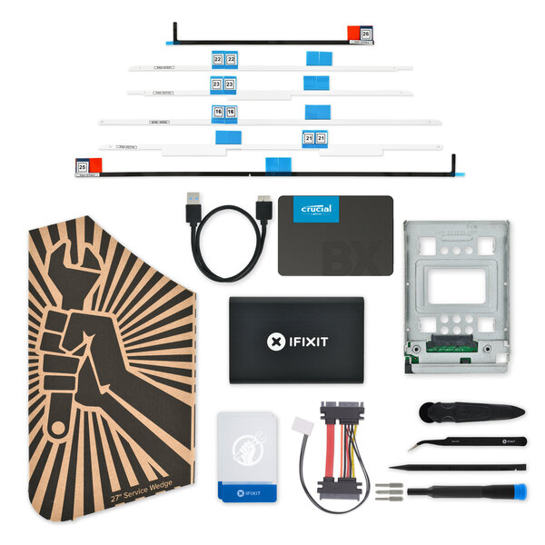 iMac Intel 27" (Late 2012-2019) SSD Upgrade Kit