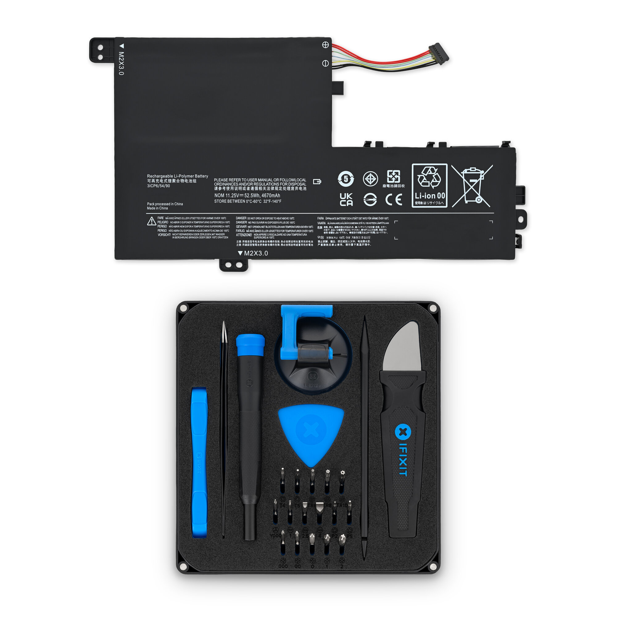 Lenovo Flex 5-1570 Battery - L15C3PB1
