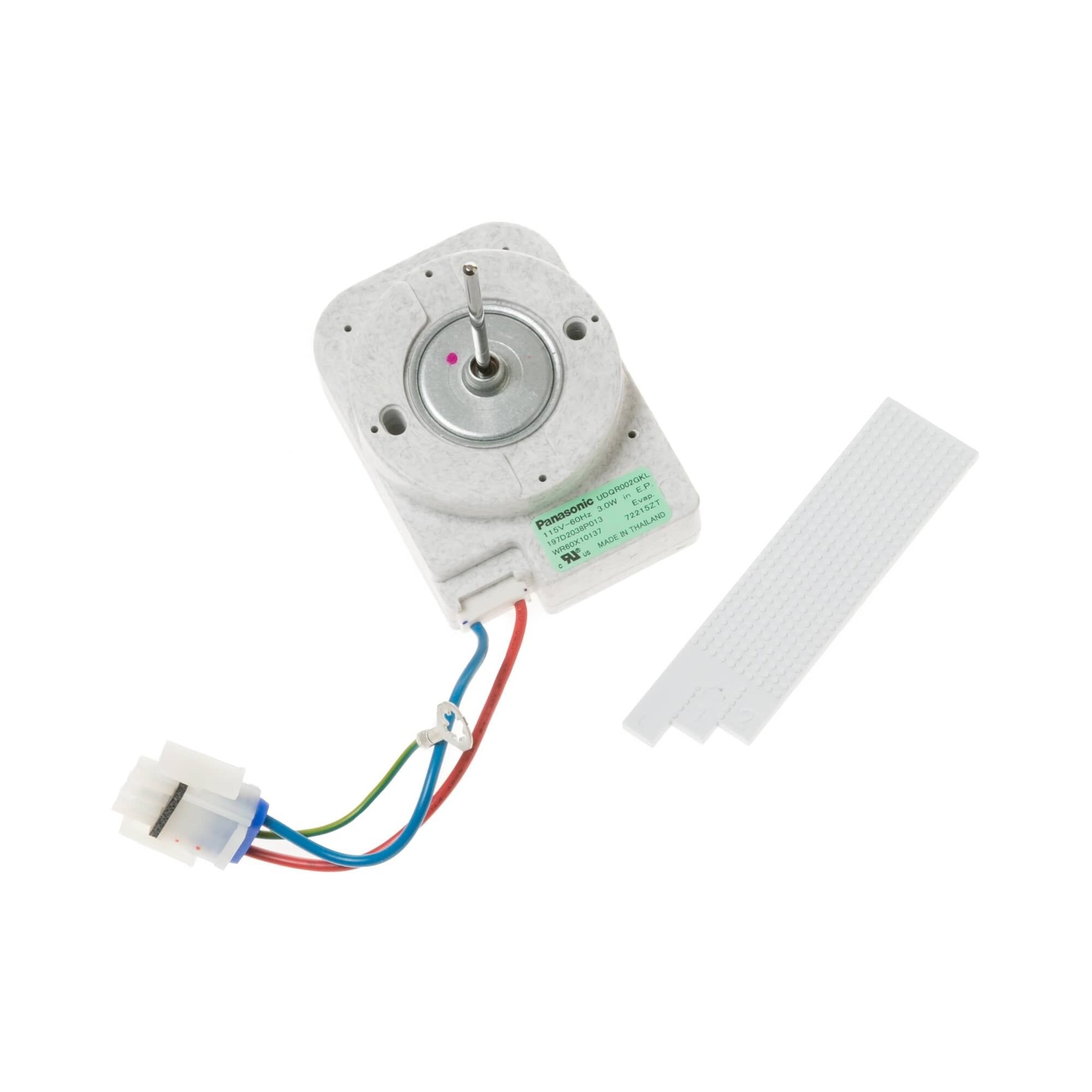 GE Refrigerator Evaporator Fan Motor - WR60X21887