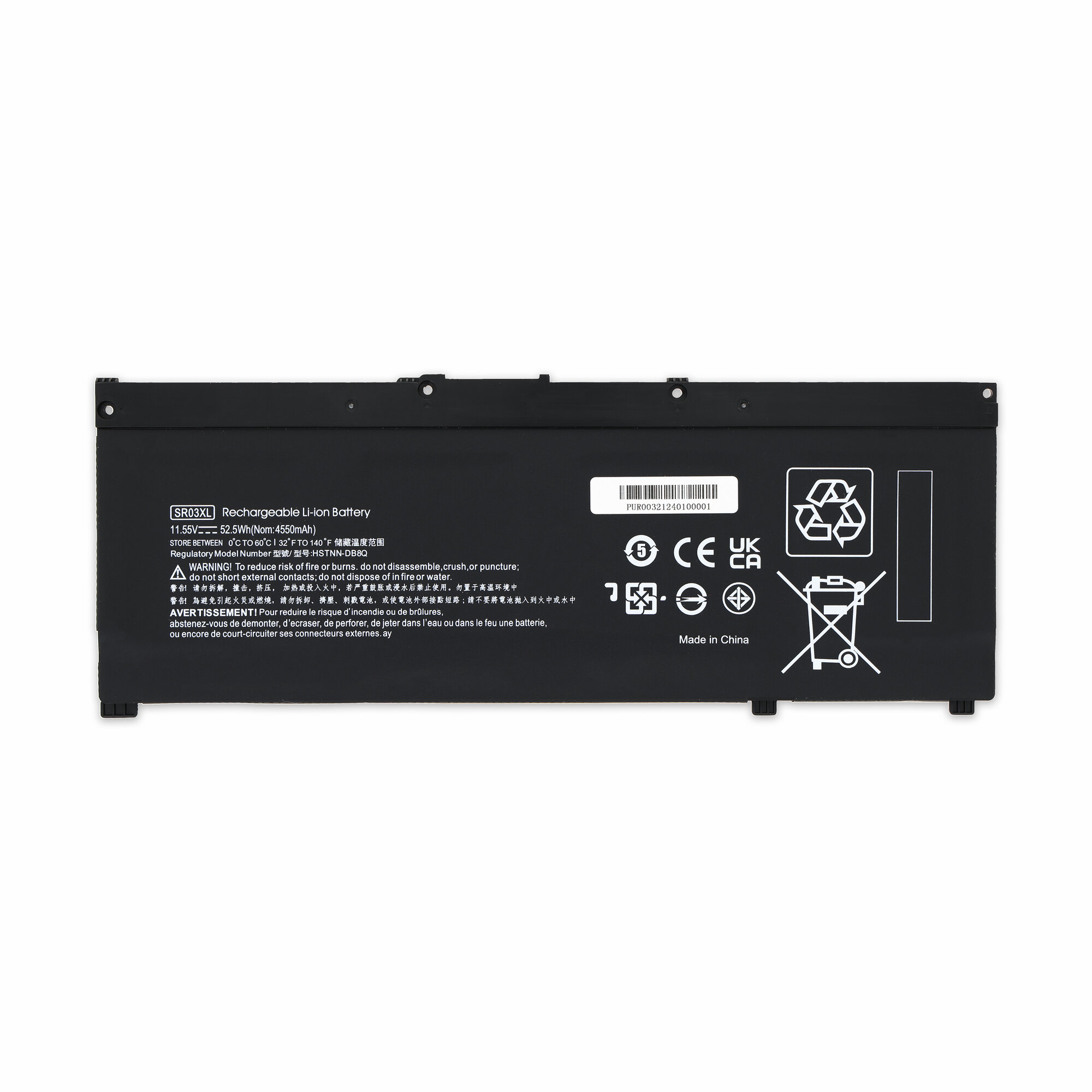 HP SR03XL Battery