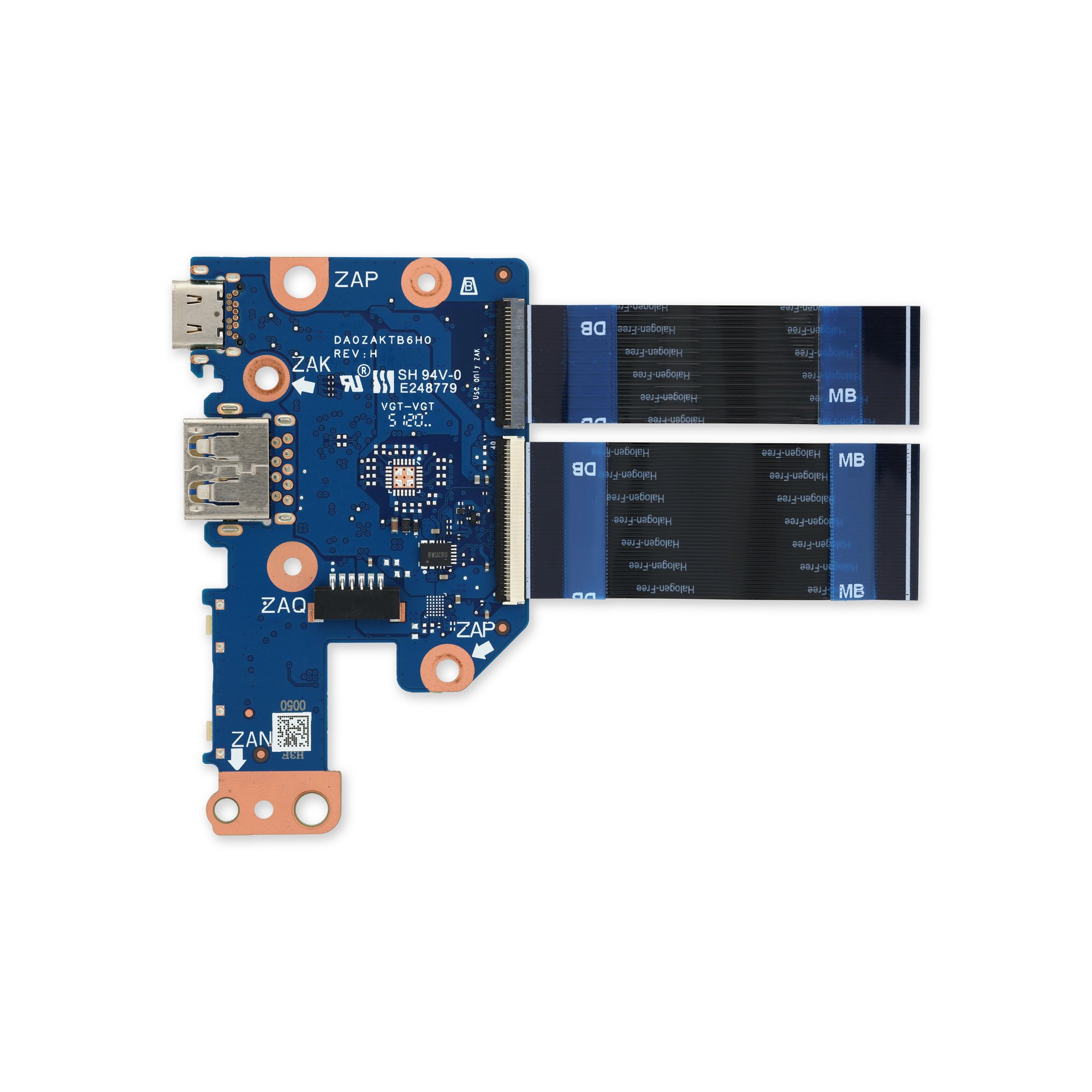 Acer Chromebook Spin 511 R752T USB Daughterboard
