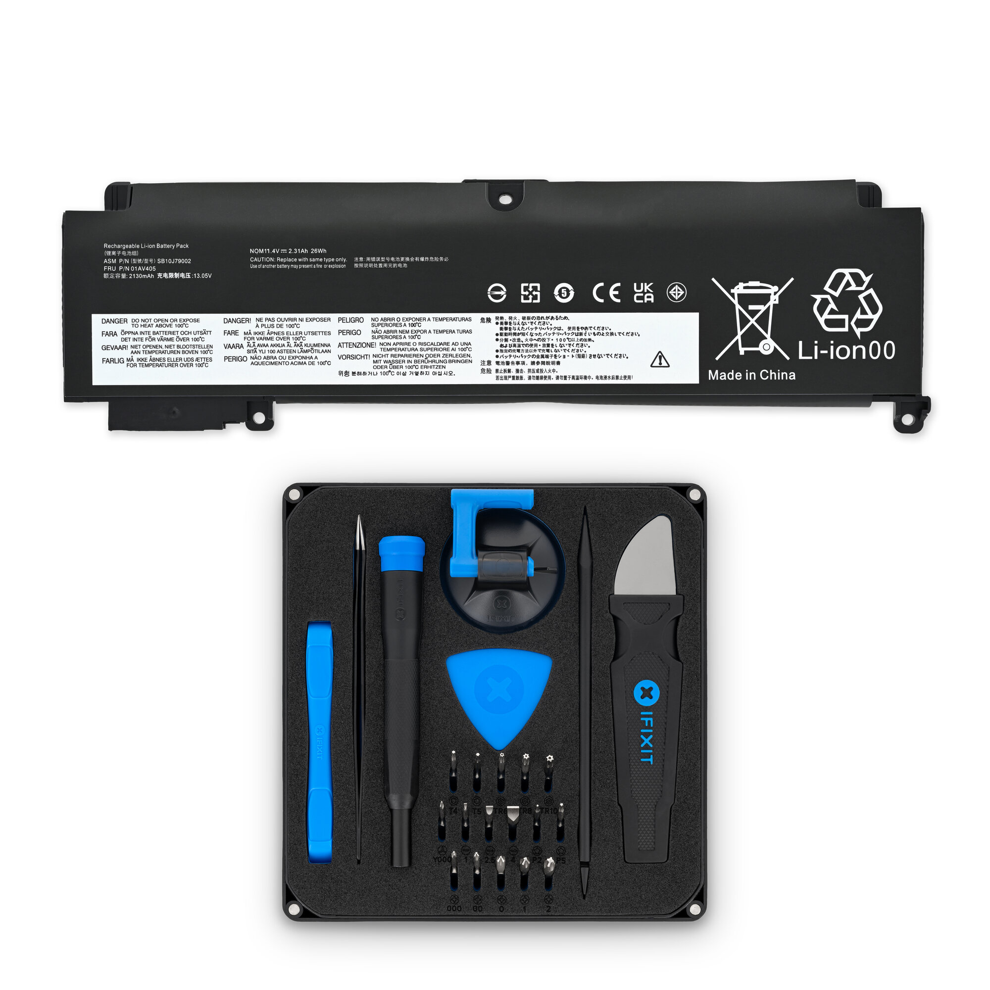 Lenovo ThinkPad T470s Rear Battery - 01AV462