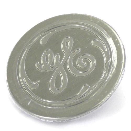 GE Refrigerator GEA Badge Flat Chrome - WR04X29375