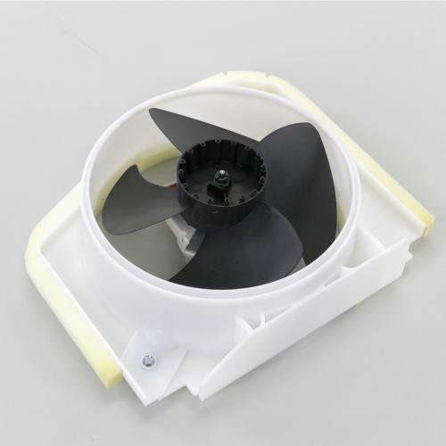 WR60X29573 - GE Refrigerator Condenser Fan and Housing