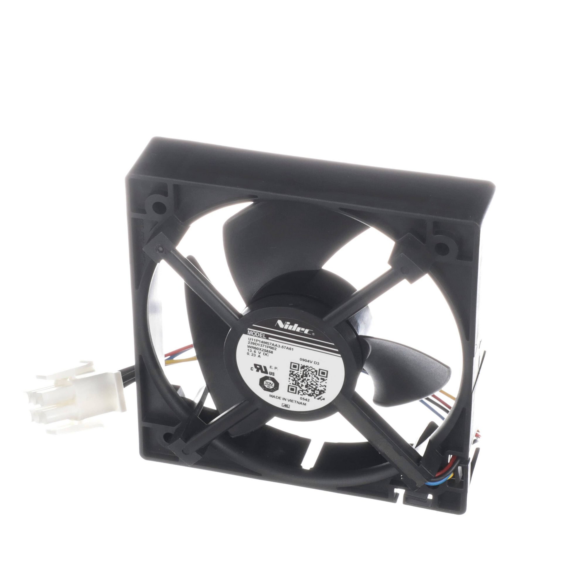 GE Refrigerator Evaporator Fan Motor - WR60X25858